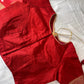 Pink Badhani Saree with Khadi Border