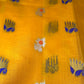 Pythani Border Yellow Blue Chanderi Saree