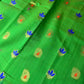 Green Chanderi Pythani Border Saree