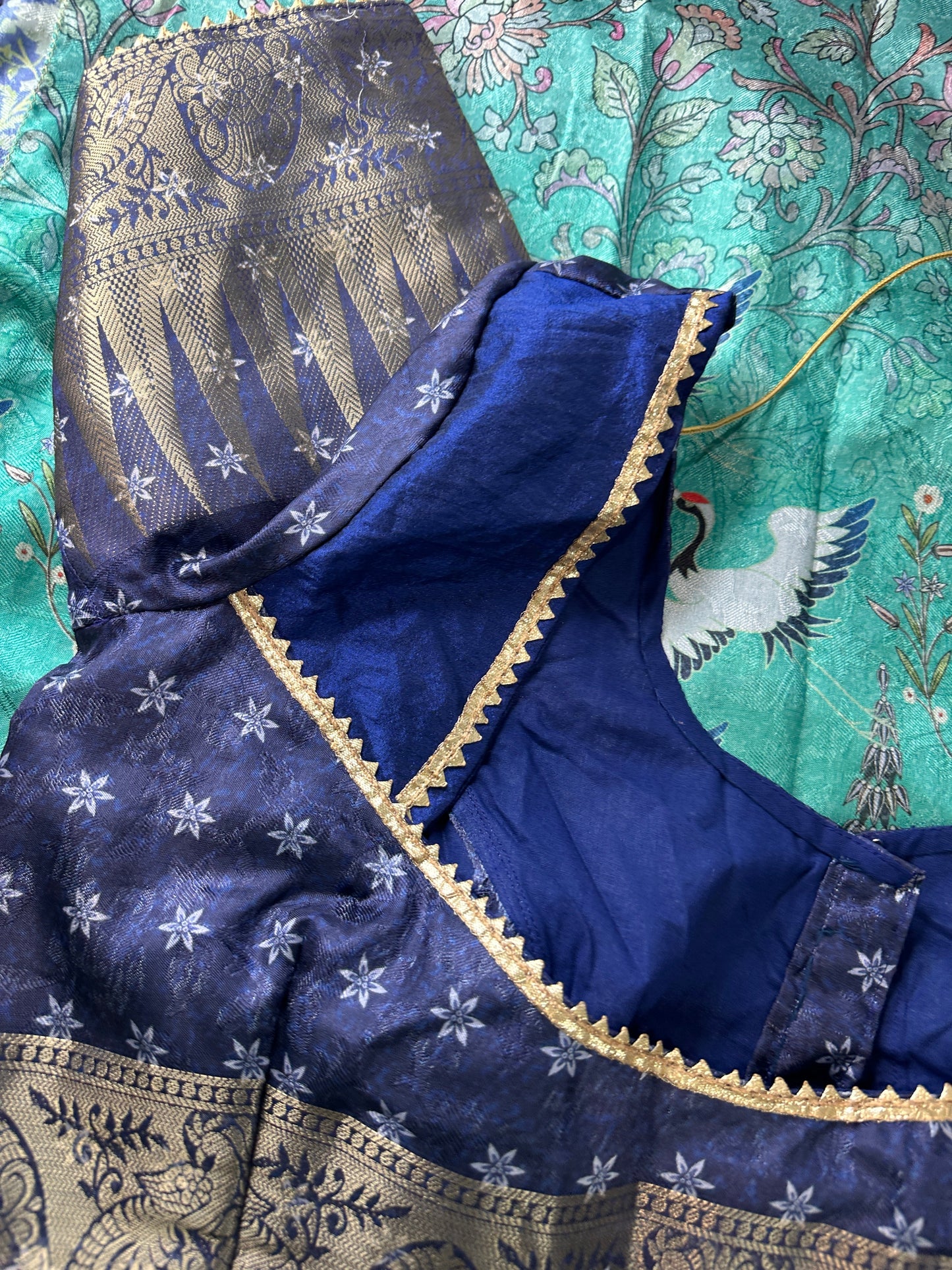Green Soft Semi Silk Kalamkari Saree