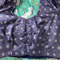 Green Soft Semi Silk Kalamkari Saree