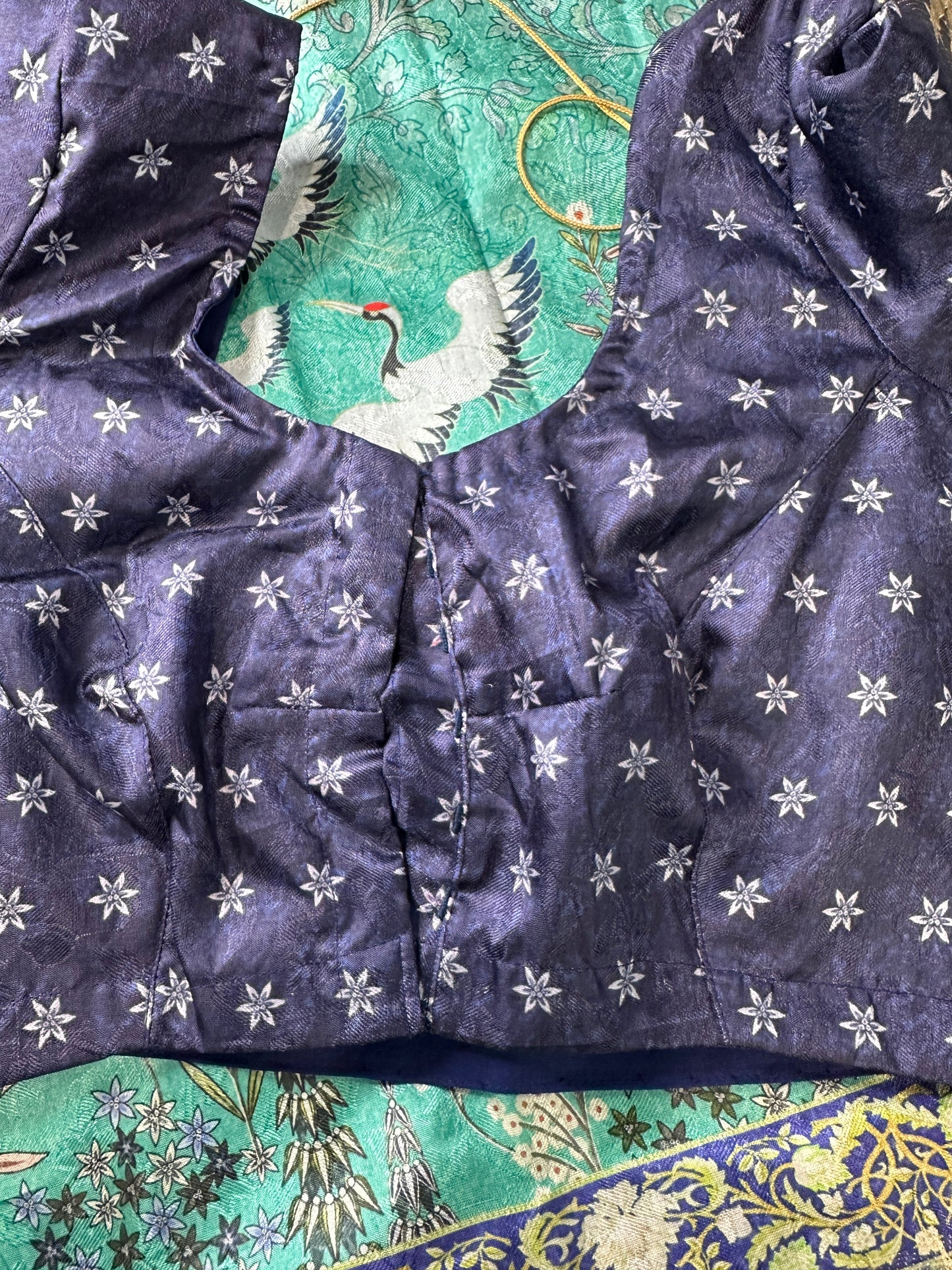 Green Soft Semi Silk Kalamkari Saree