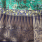 Green Soft Semi Silk Kalamkari Saree