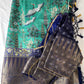 Green Soft Semi Silk Kalamkari Saree