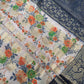 Semi Silk Linen Printed Saree