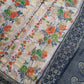 Semi Silk Linen Printed Saree