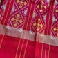 Blue Double Ikkat Pochampally Pure Silk Saree