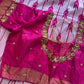 Pink Ikkat Pochampally Pure Silk