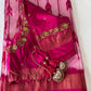 Pink Ikkat Pochampally Pure Silk