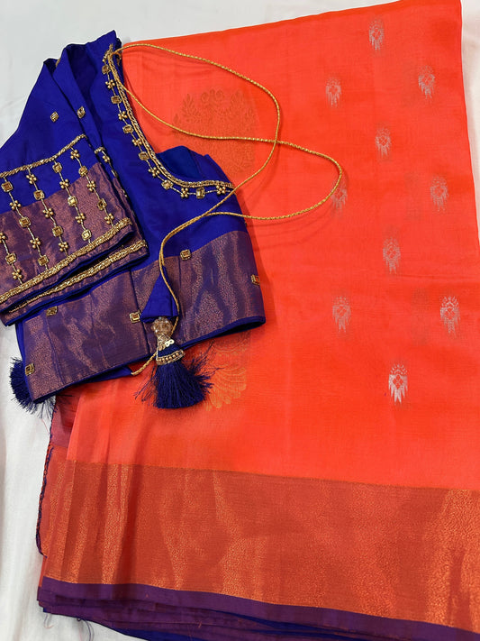Pure Mangalgiri Saree