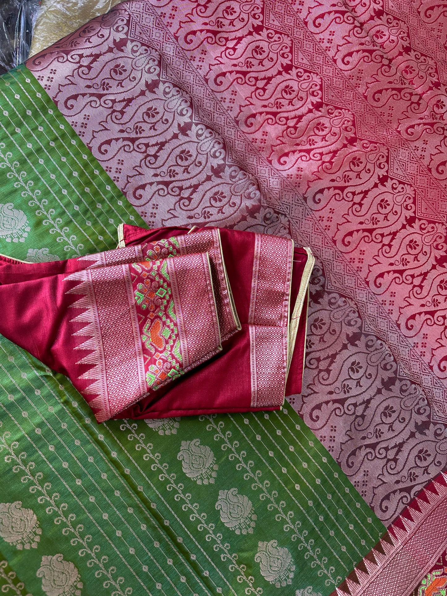 Semi Silk Self Weaving Saree