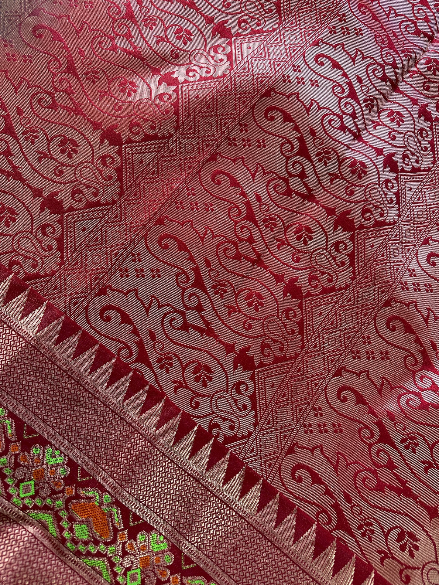 Semi Silk Self Weaving Saree