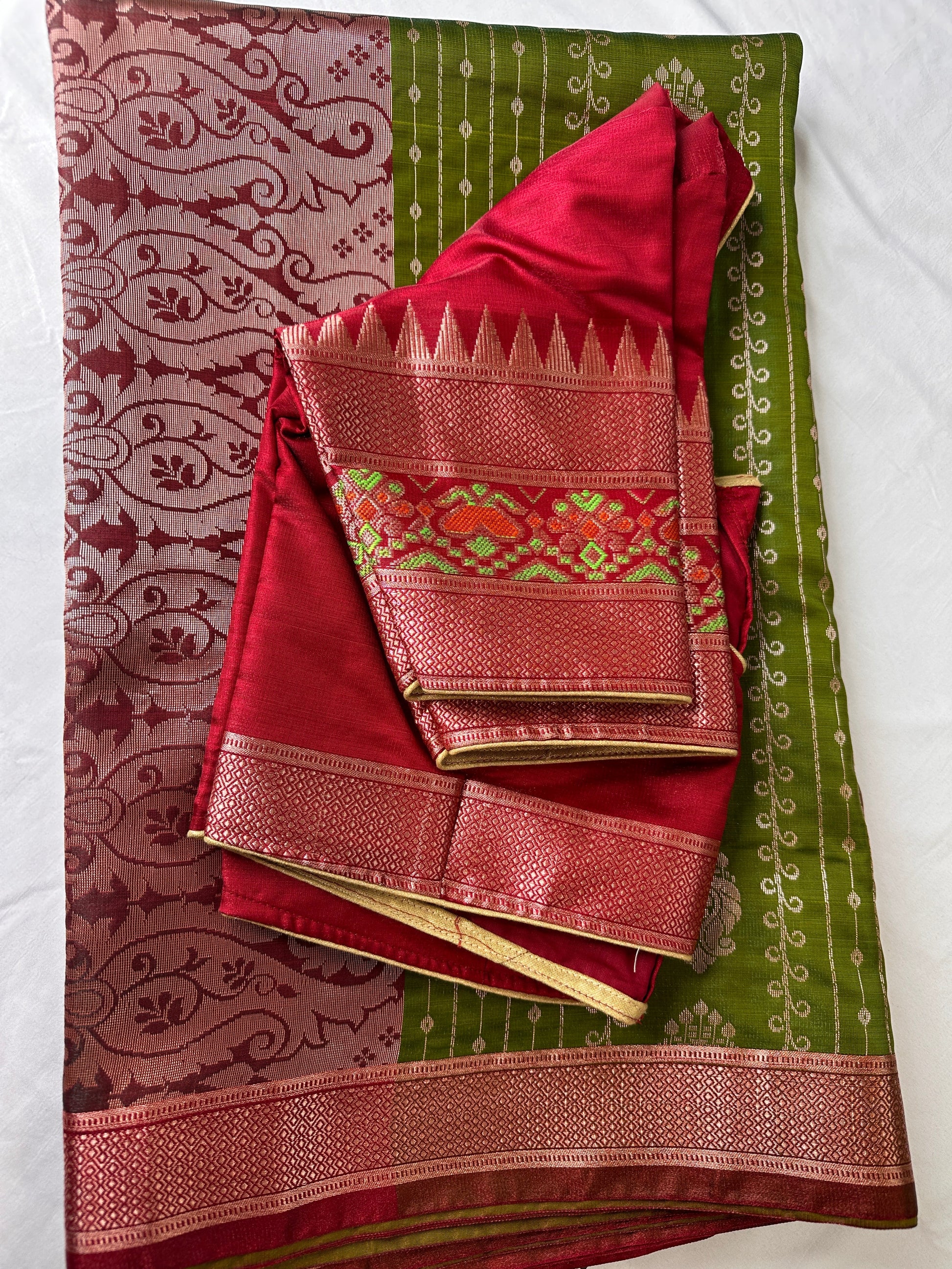 Semi Silk Self Weaving Saree