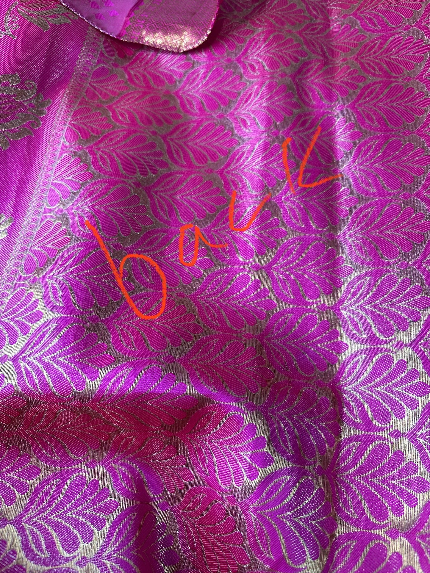 Self Zari Weaving Pink Semi Silk Saree