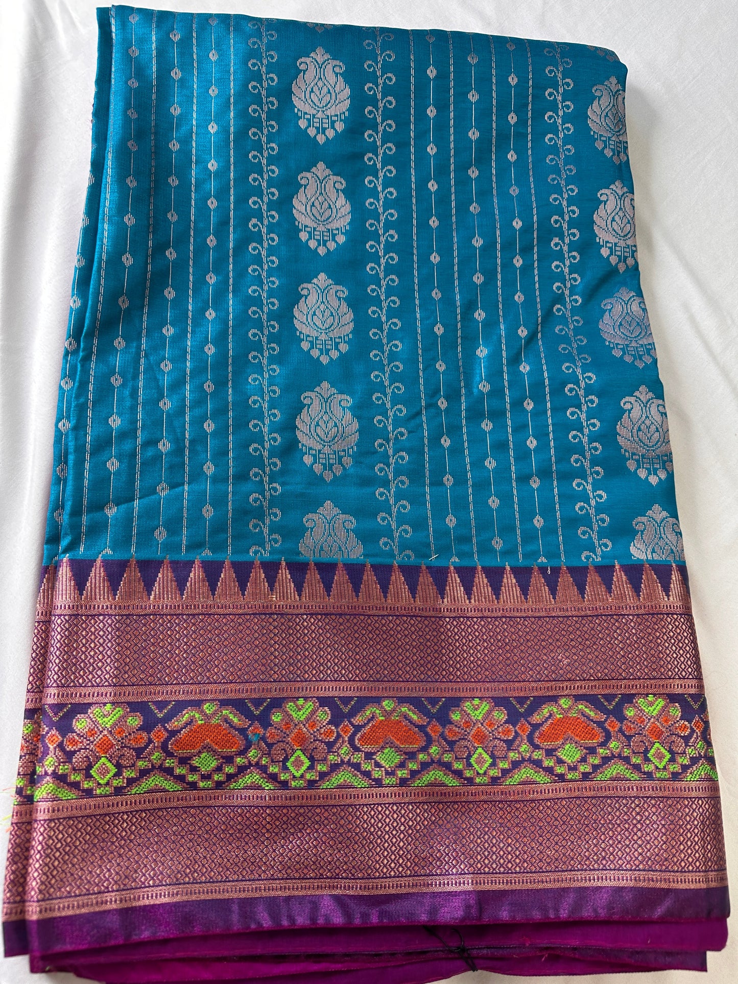 Semi Silk Self Weaving Saree