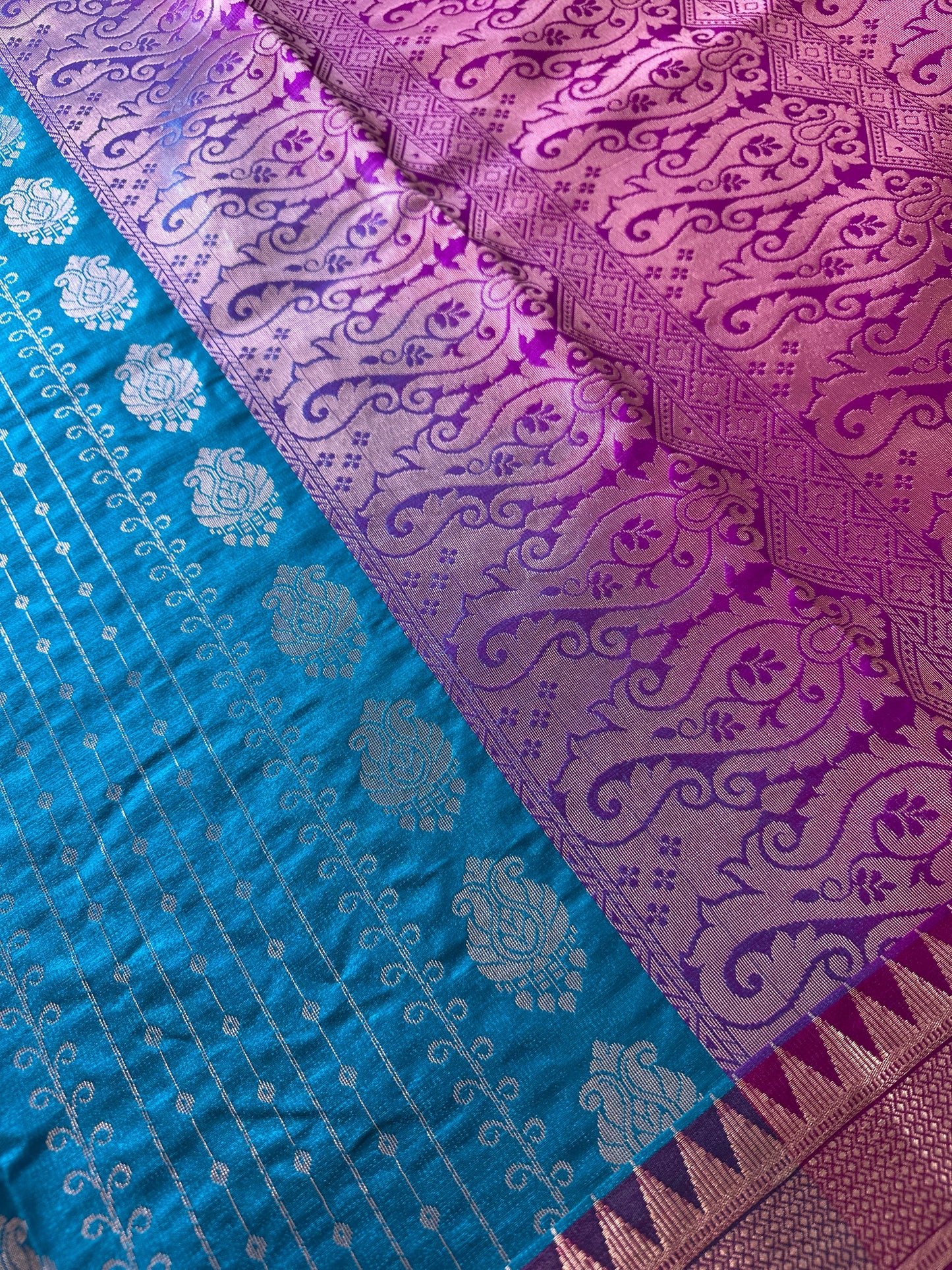 Semi Silk Self Weaving Saree