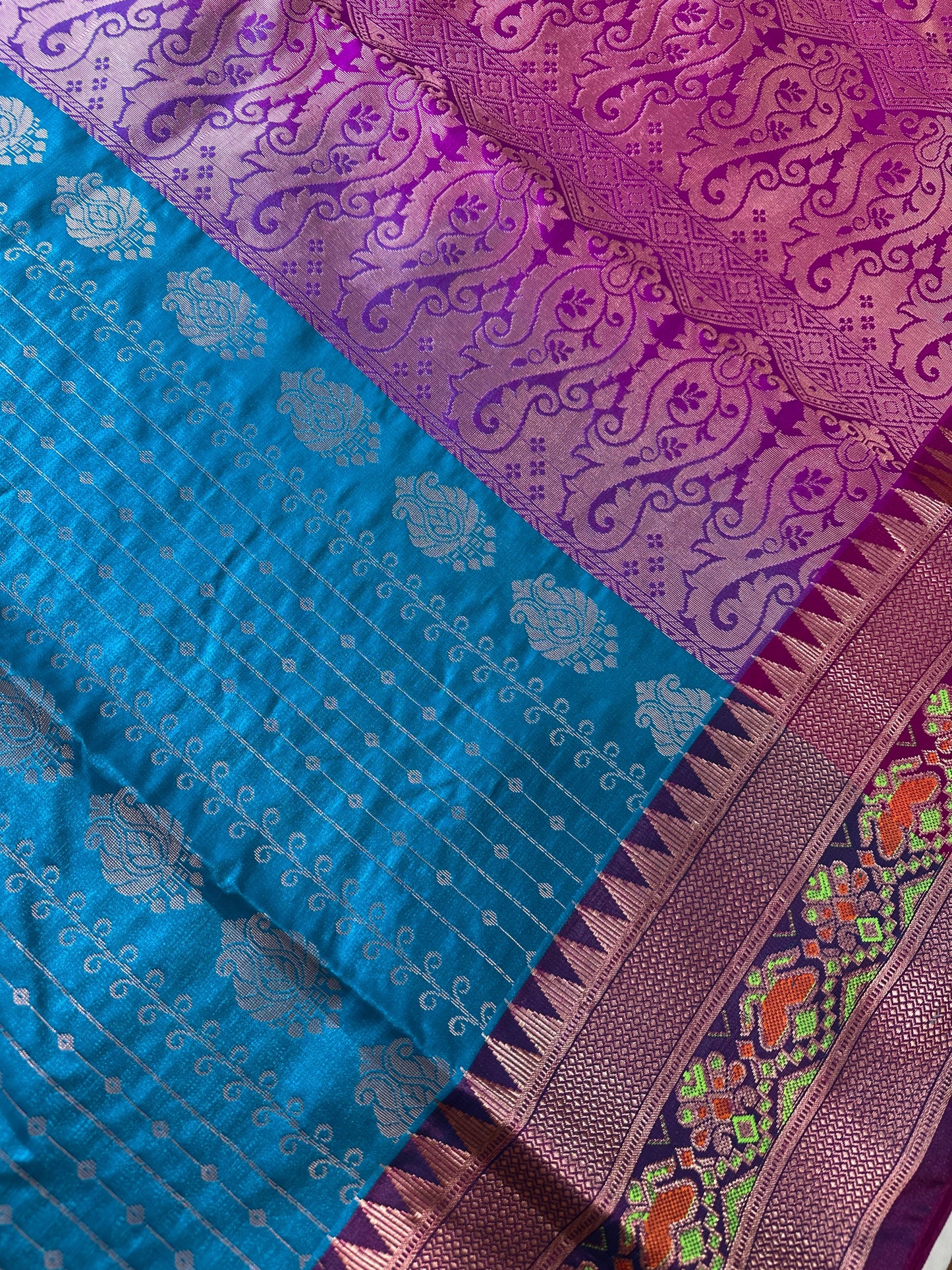 Semi Silk Self Weaving Saree