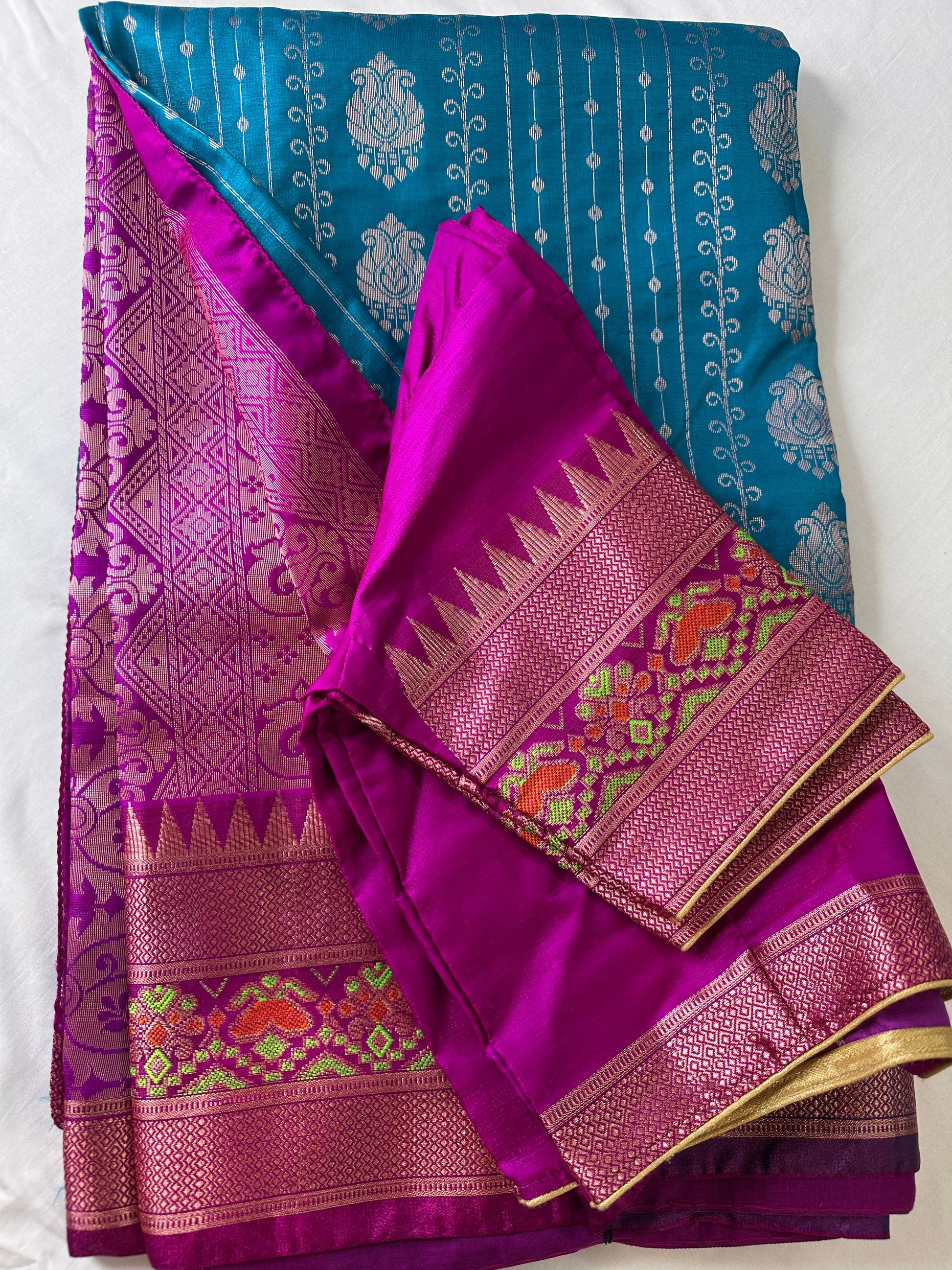 Semi Silk Self Weaving Saree