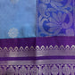 Blue Venkatgiri Semi Silk Saree