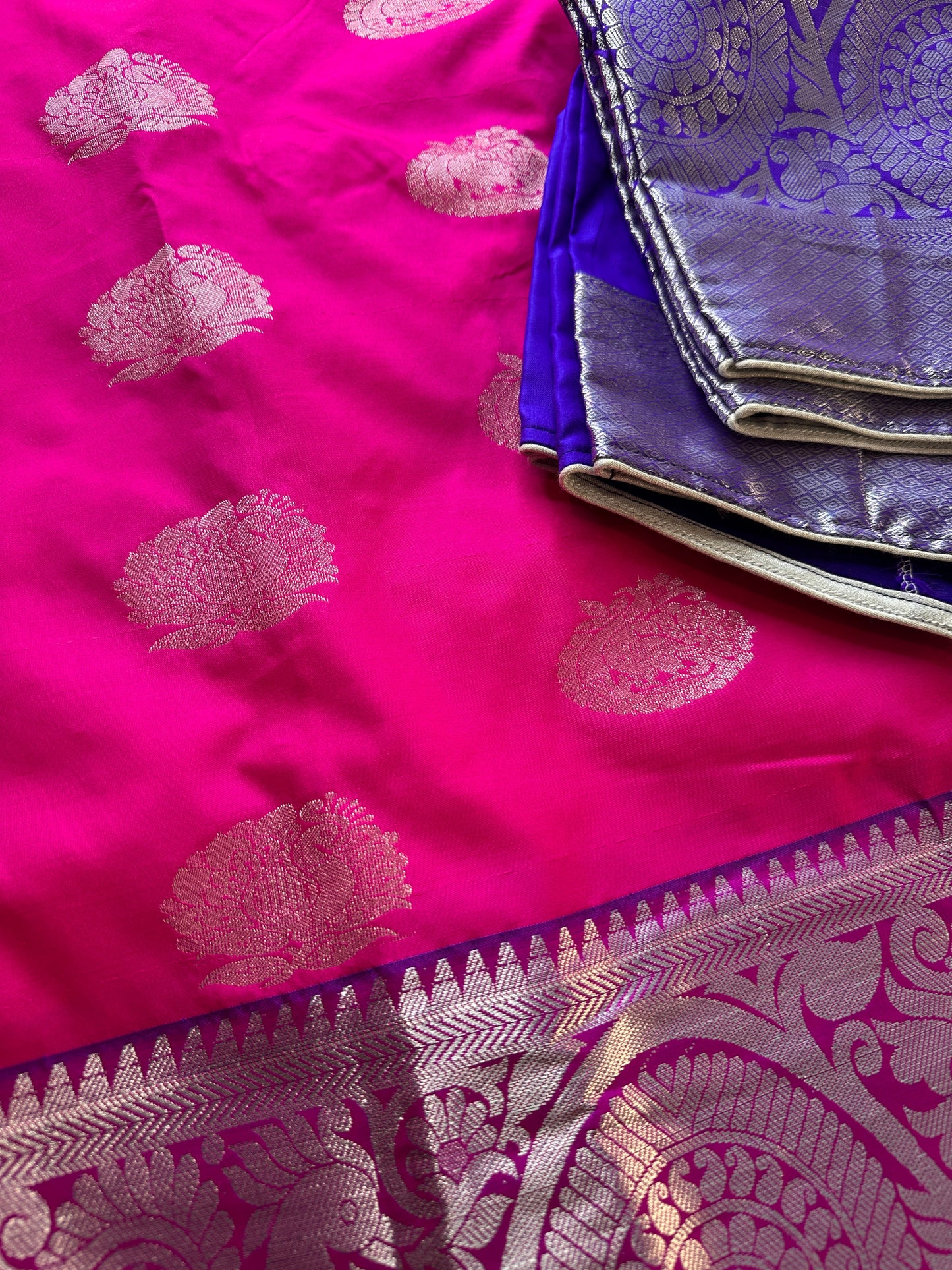 Pink Venkatgiri Soft Handloom Silk