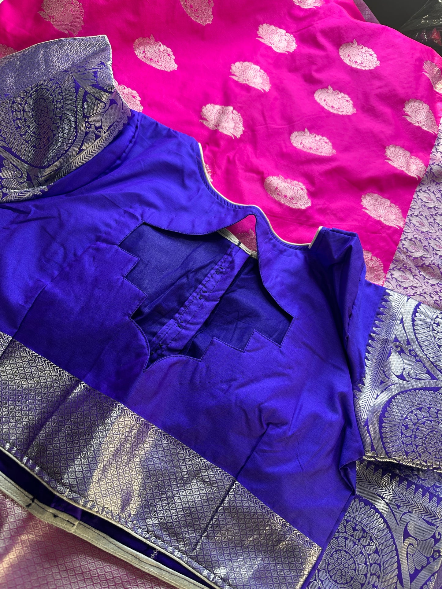 Pink Venkatgiri Soft Handloom Silk
