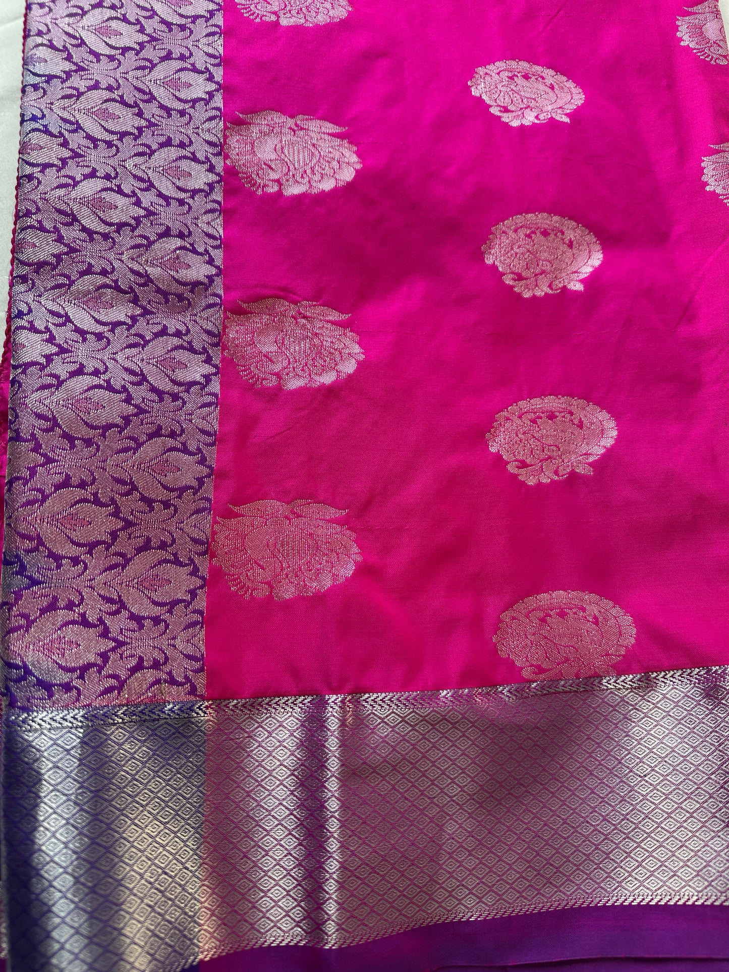 Pink Venkatgiri Soft Handloom Silk
