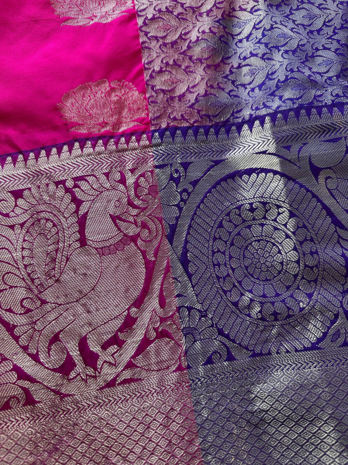 Pink Venkatgiri Soft Handloom Silk