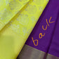 Brokate Semi Banarse Magenta Saree
