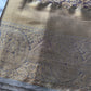 Grey Copper Self weaving Semi Kachi pattu Saree