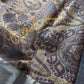 Grey Copper Self weaving Semi Kachi pattu Saree