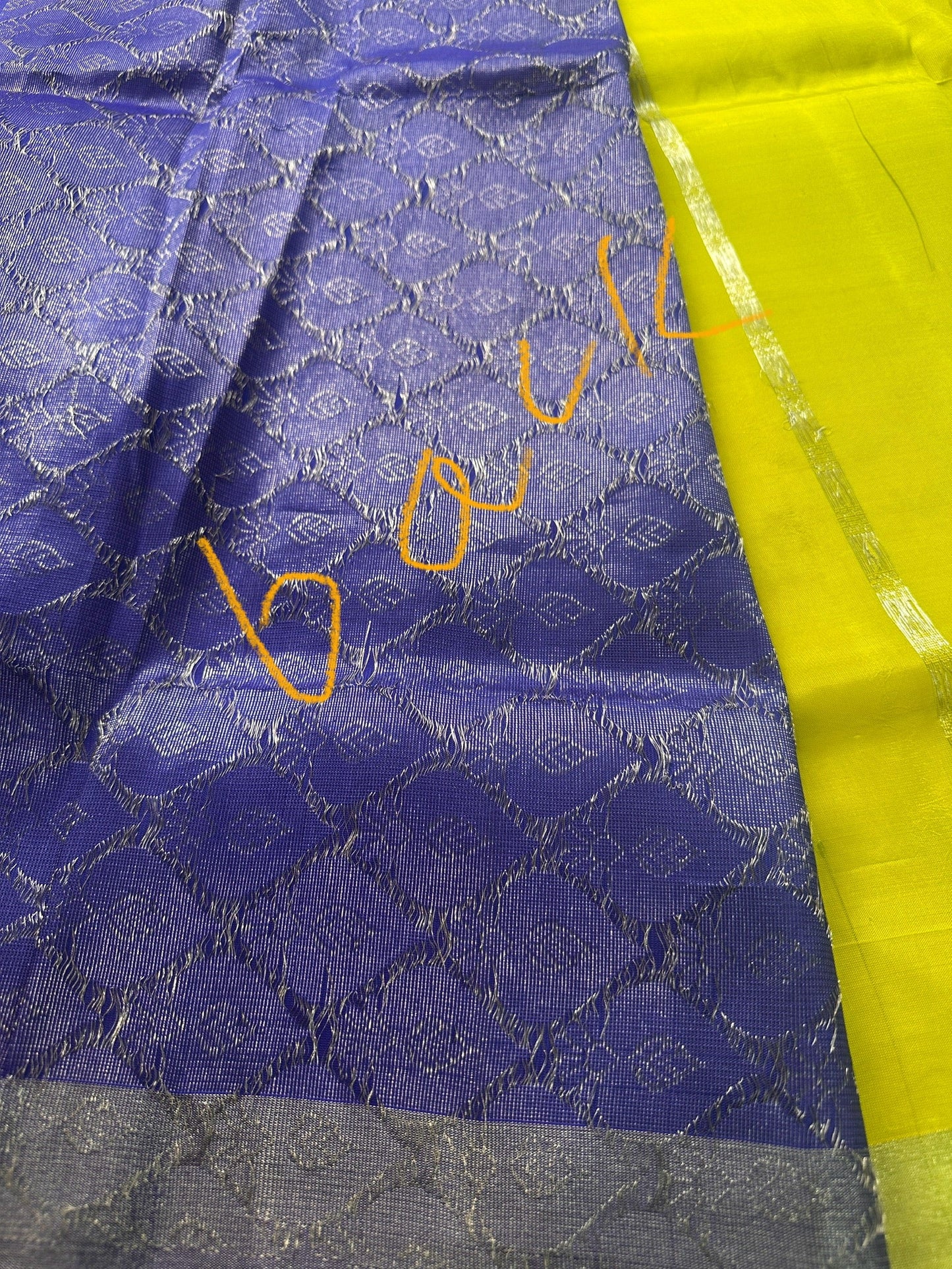 Green Blue Pure Uppada Saree