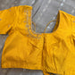 Grey Yellow Pure Uppada Saree