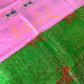 Pink Pure Uppada Saree
