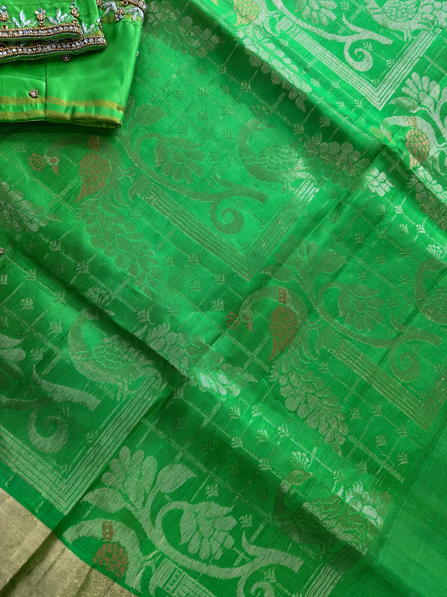 Pink Pure Uppada Saree