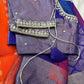 Orange Uppada Saree