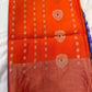 Orange Uppada Saree