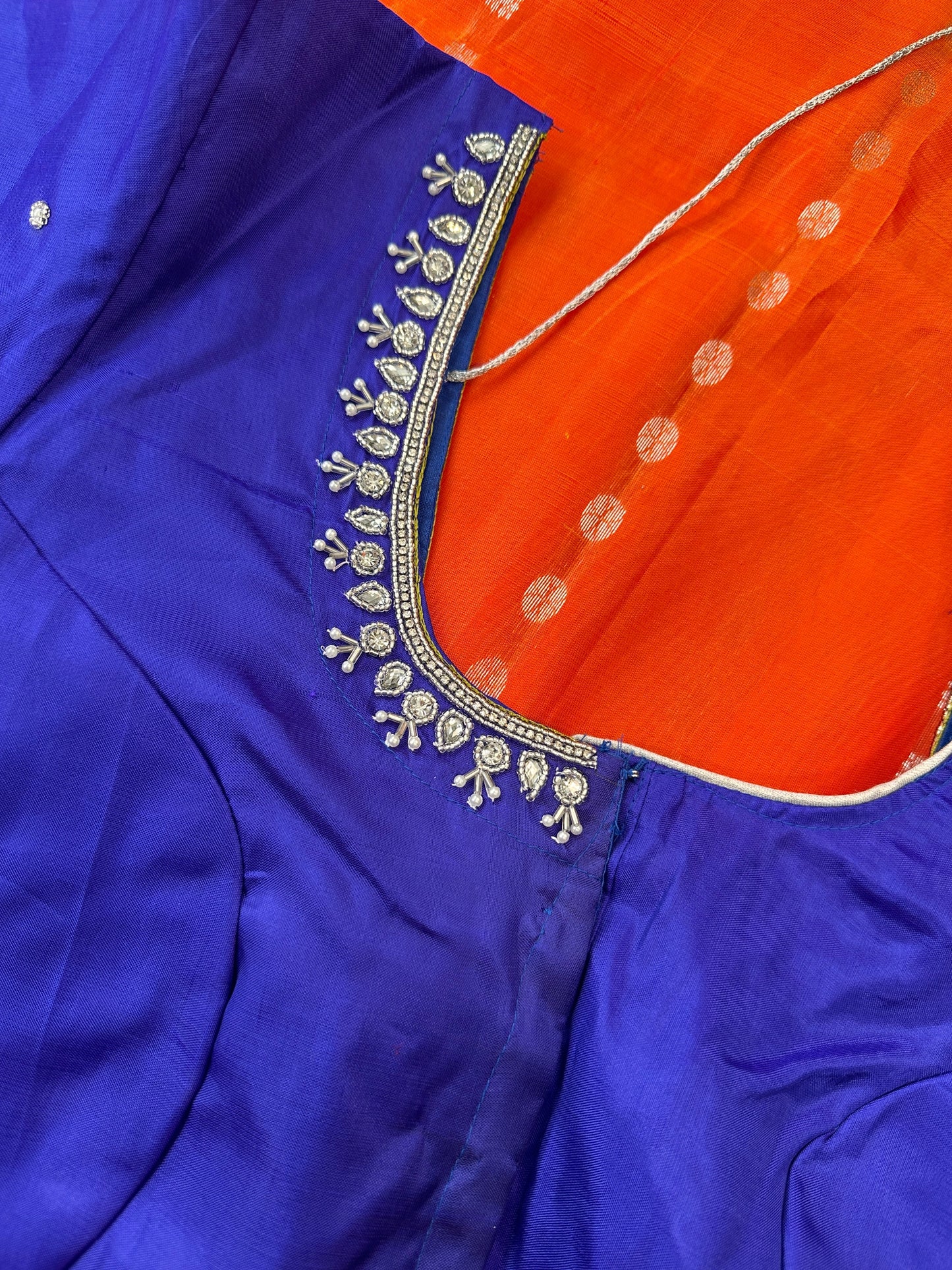 Orange Uppada Saree