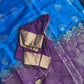 Blue Purple Pure Kanchi Saree