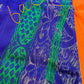 Pure Kanchi Orange BluevSaree
