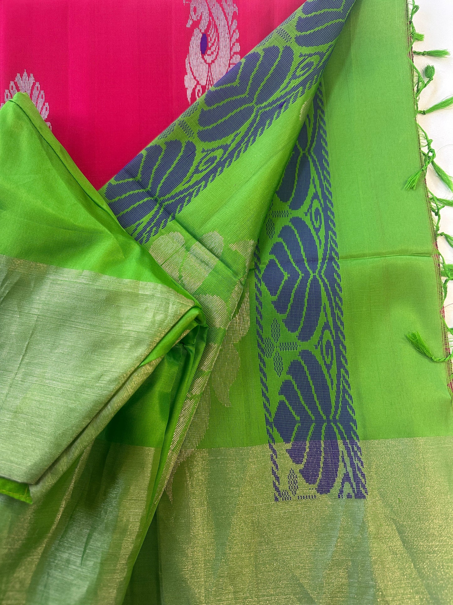Pure Uppada Pink Saree