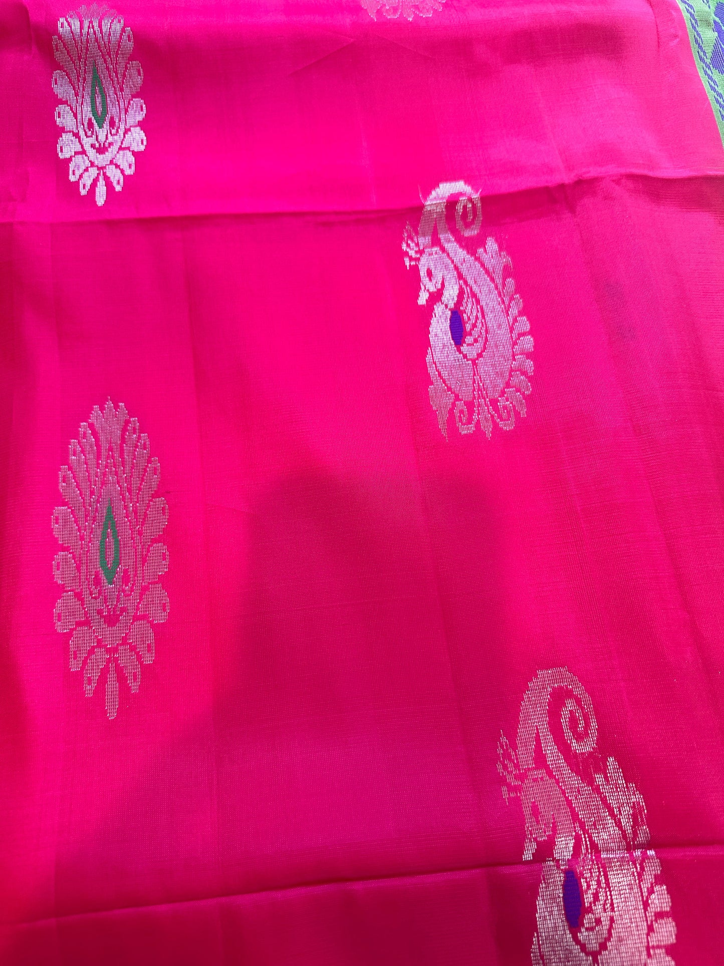Pure Uppada Pink Saree