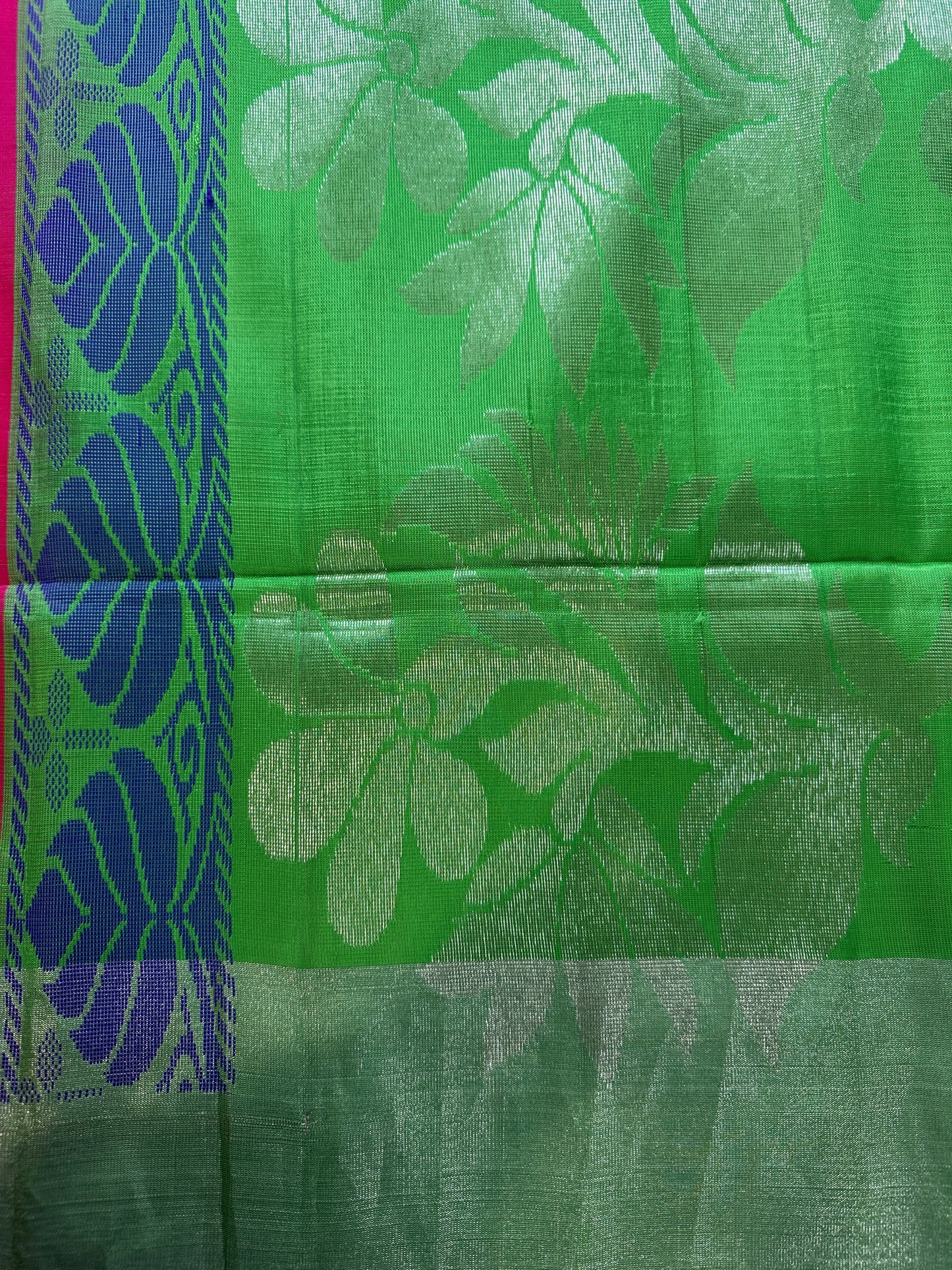 Pure Uppada Pink Saree