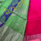 Pure Uppada Pink Saree