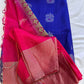 pure Uppada Pattu Blue Saree