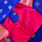 pure Uppada Pattu Blue Saree
