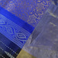 Semi Kanchi Brown Silk Saree