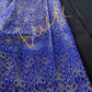 Semi Kanchi Brown Silk Saree
