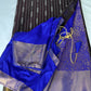 Semi Kanchi Brown Silk Saree