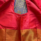 Semi Kanchi Purple Silk Saree
