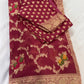 Pure Georgette Banarsee Saree